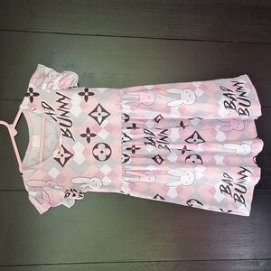 🐰 Bad Bunny dress for toddlers